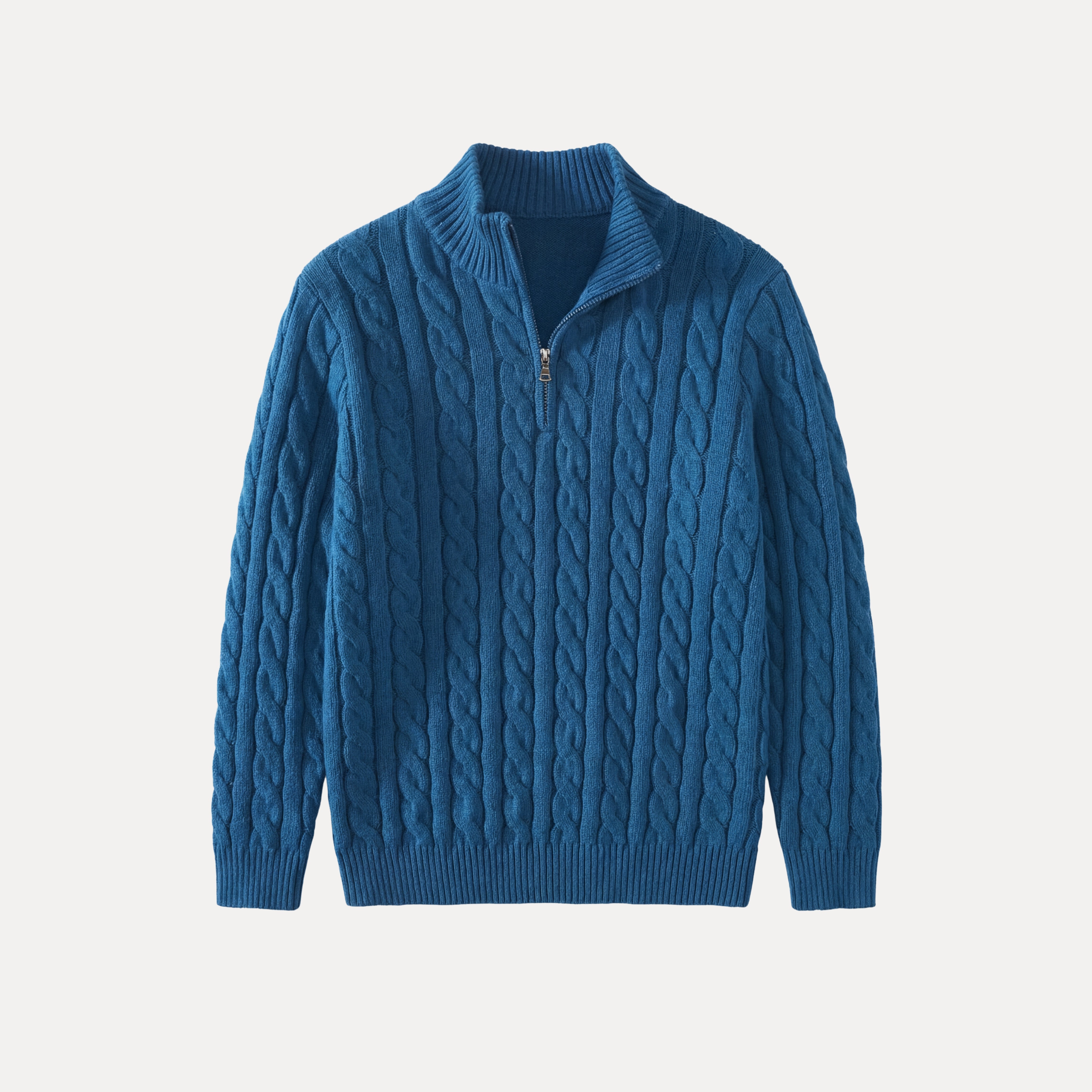 Arden Cable Zip Sweater