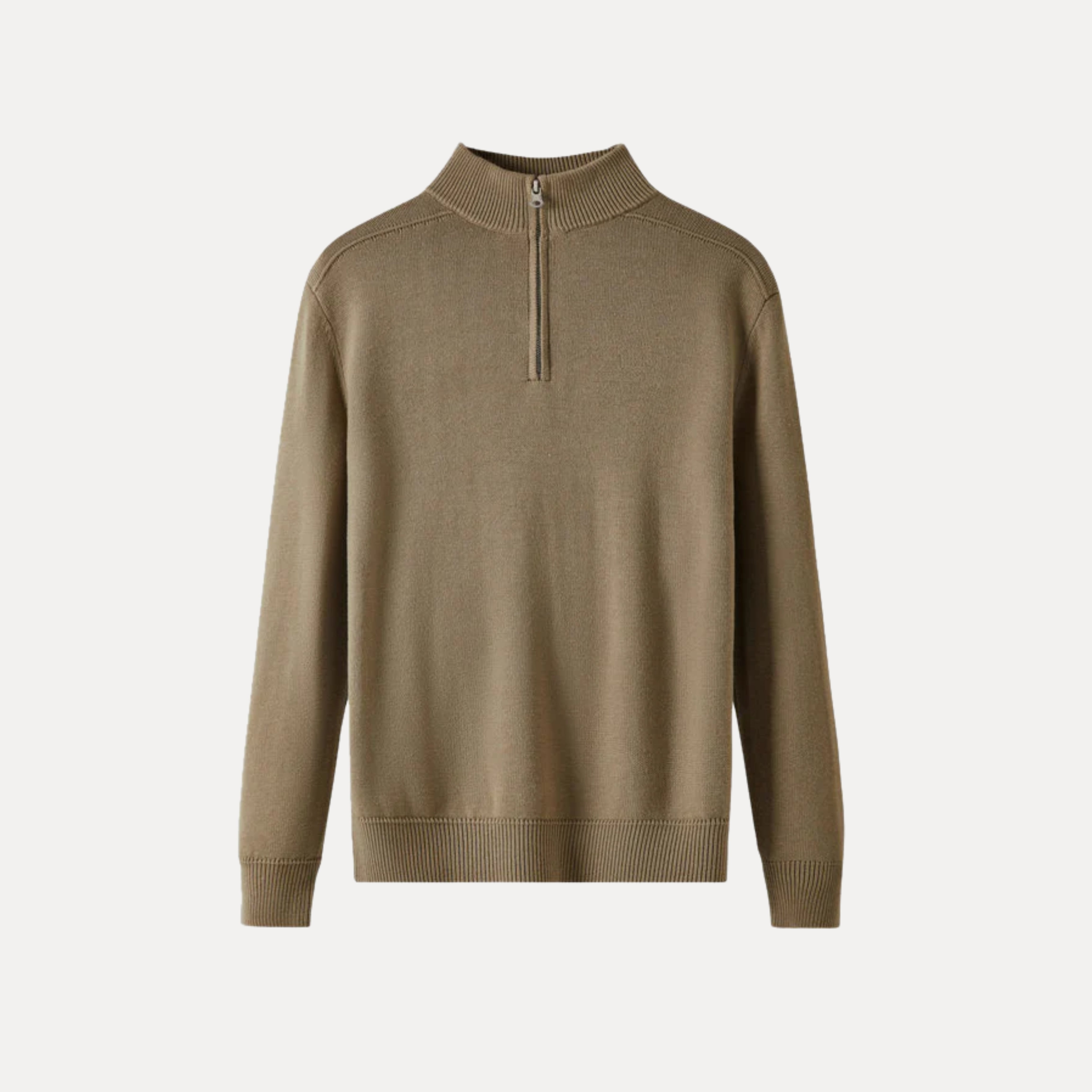 Half-Zip Knit Sweater