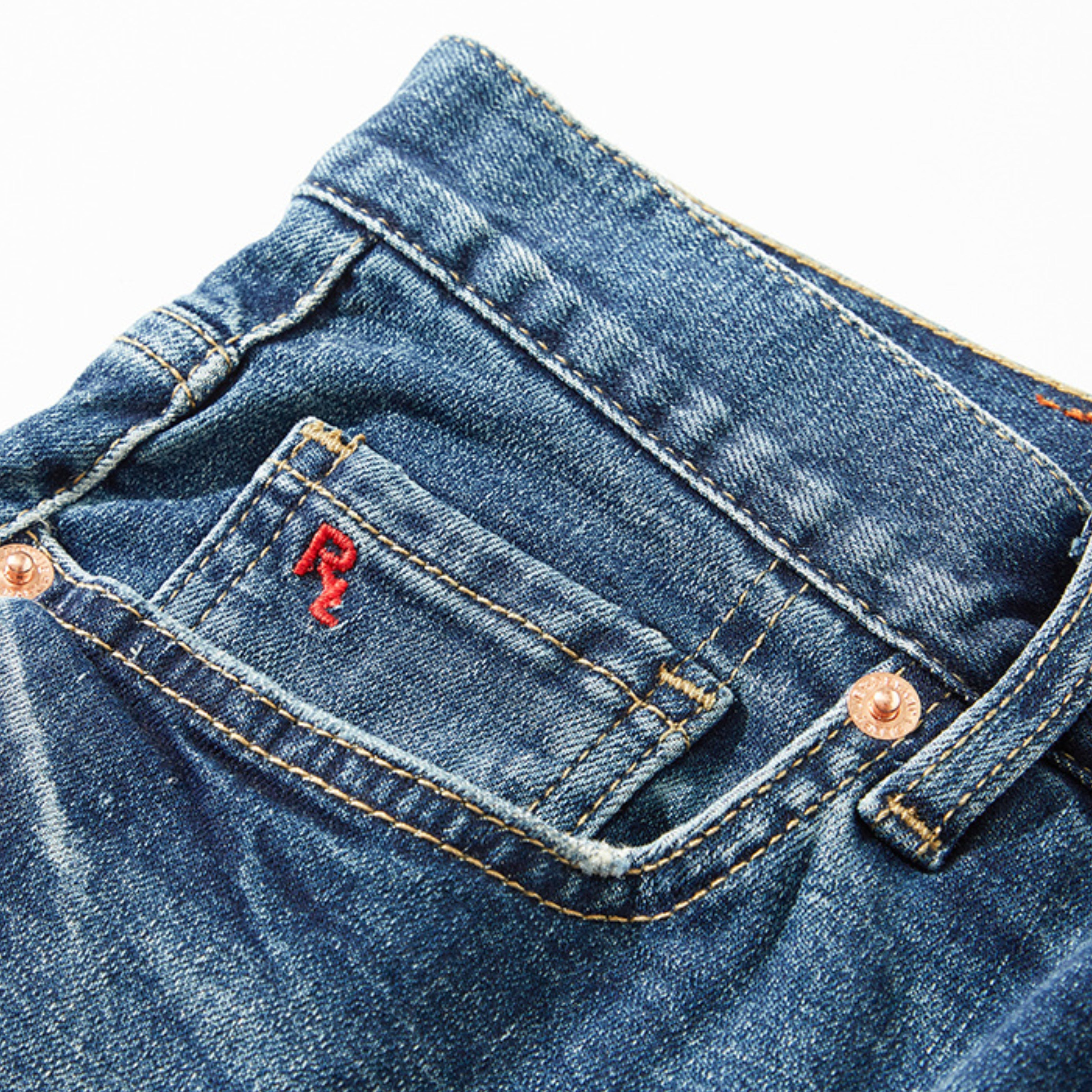 Classic Blue Straight Jeans