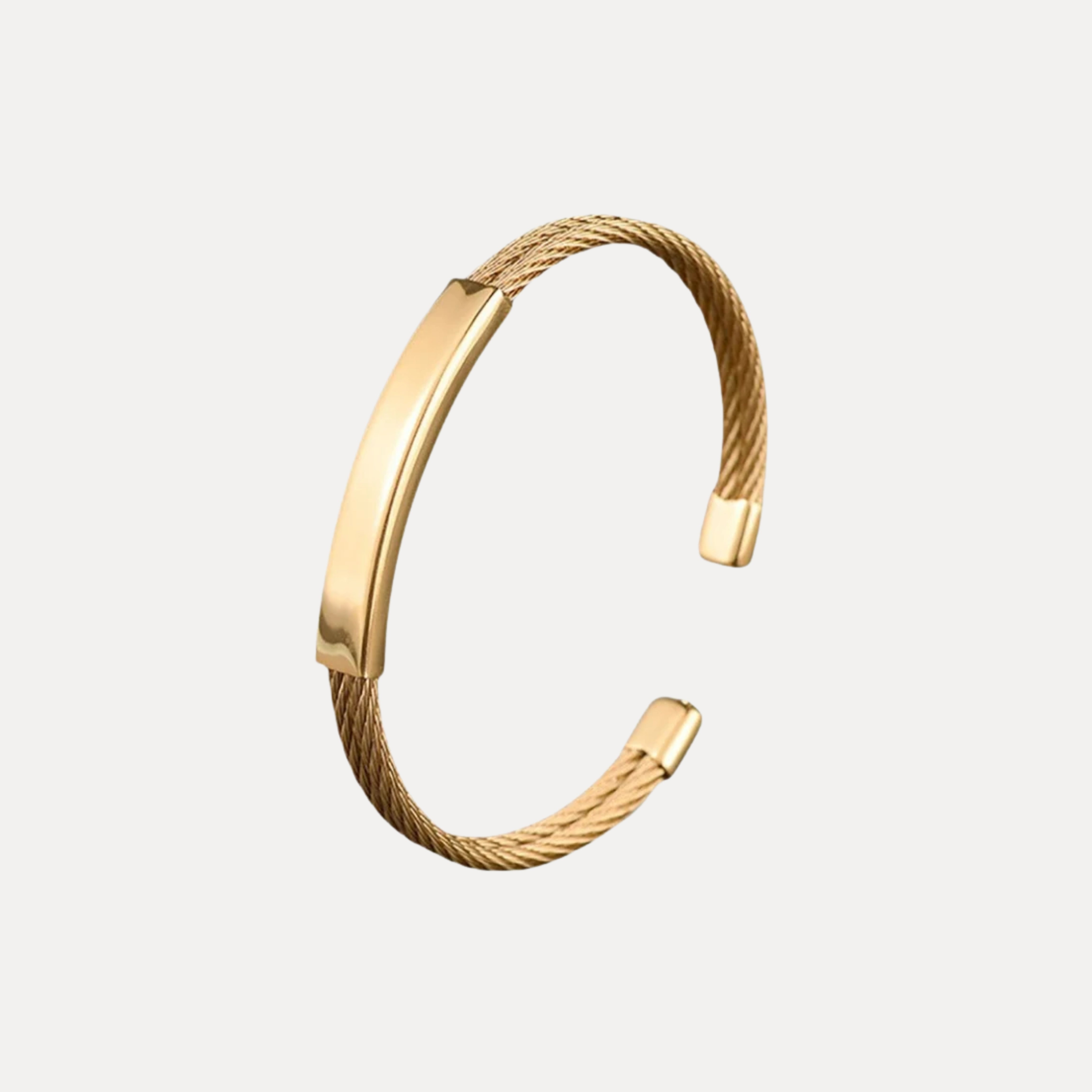 Cable Cuff Bracelet