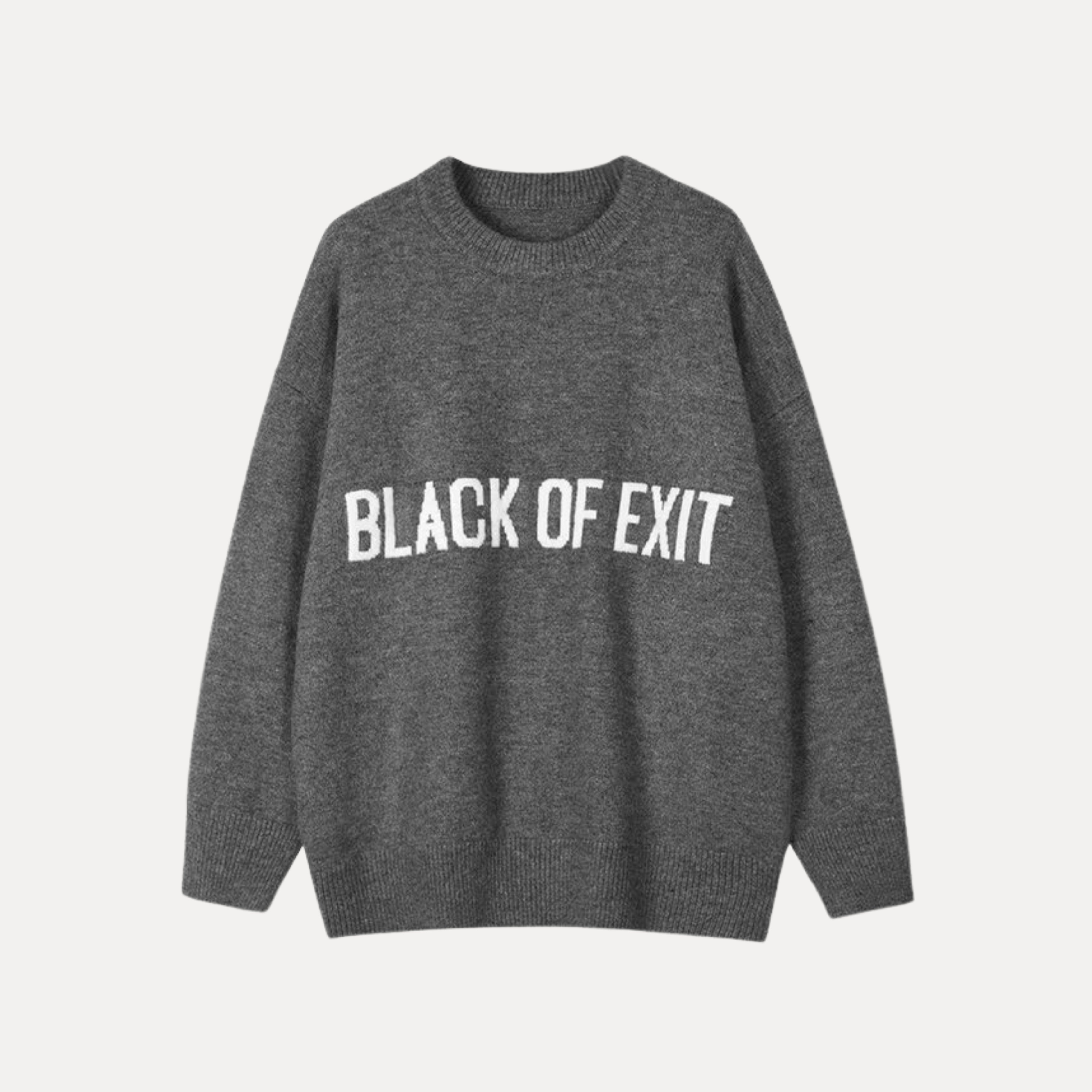 Exit Text Sweater