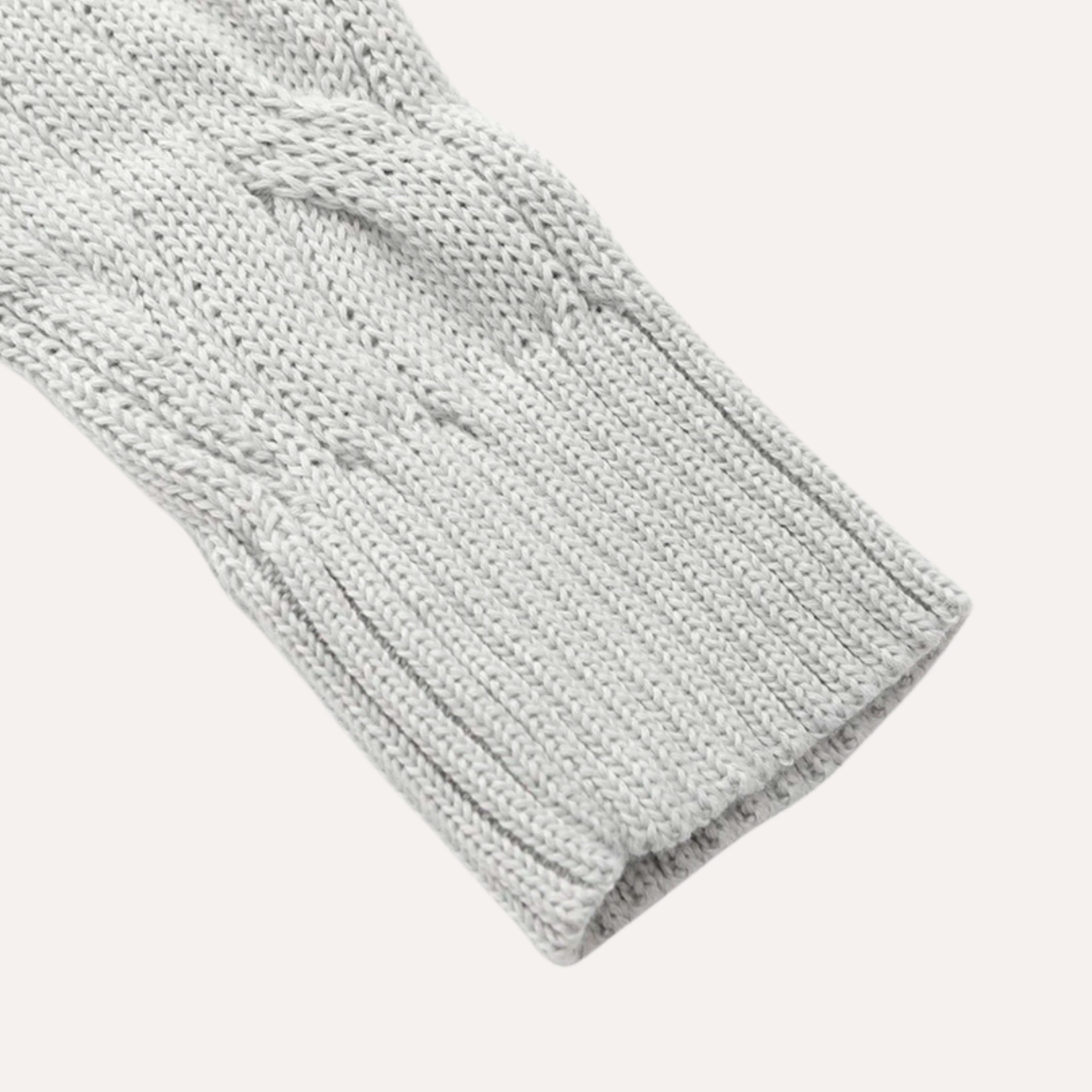 Arden Cable Zip Sweater