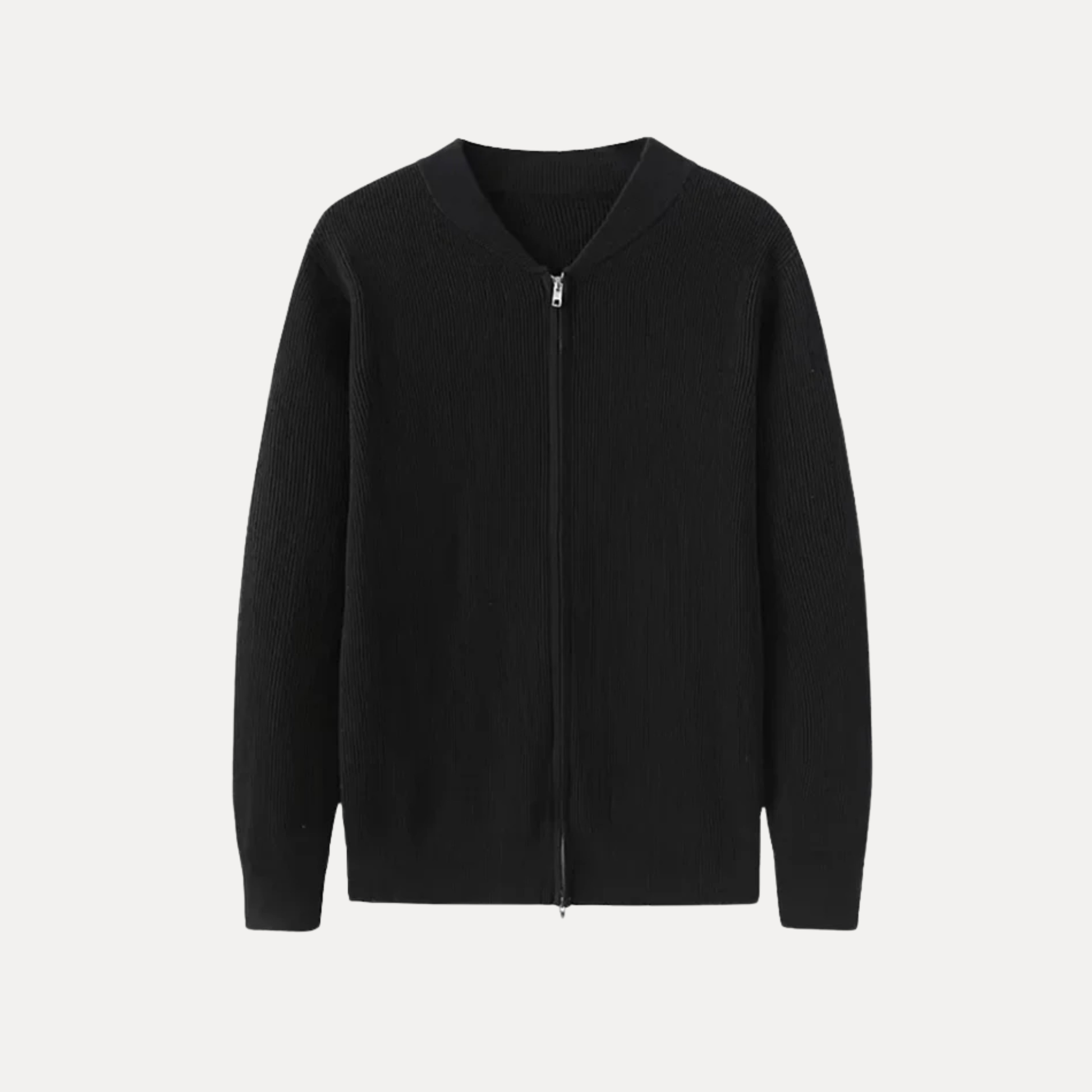 Classic Zip Knit Jacket