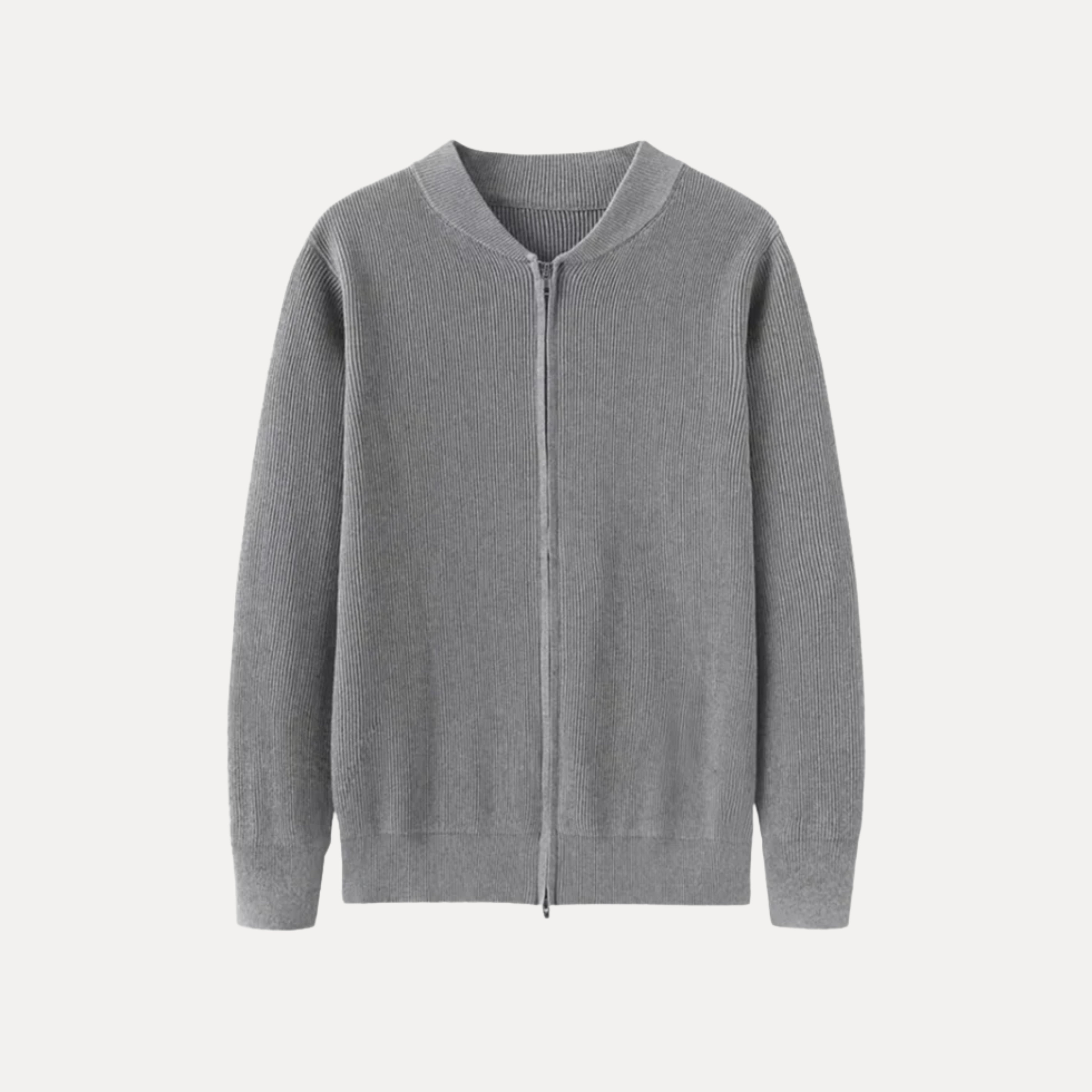 Classic Zip Knit Jacket