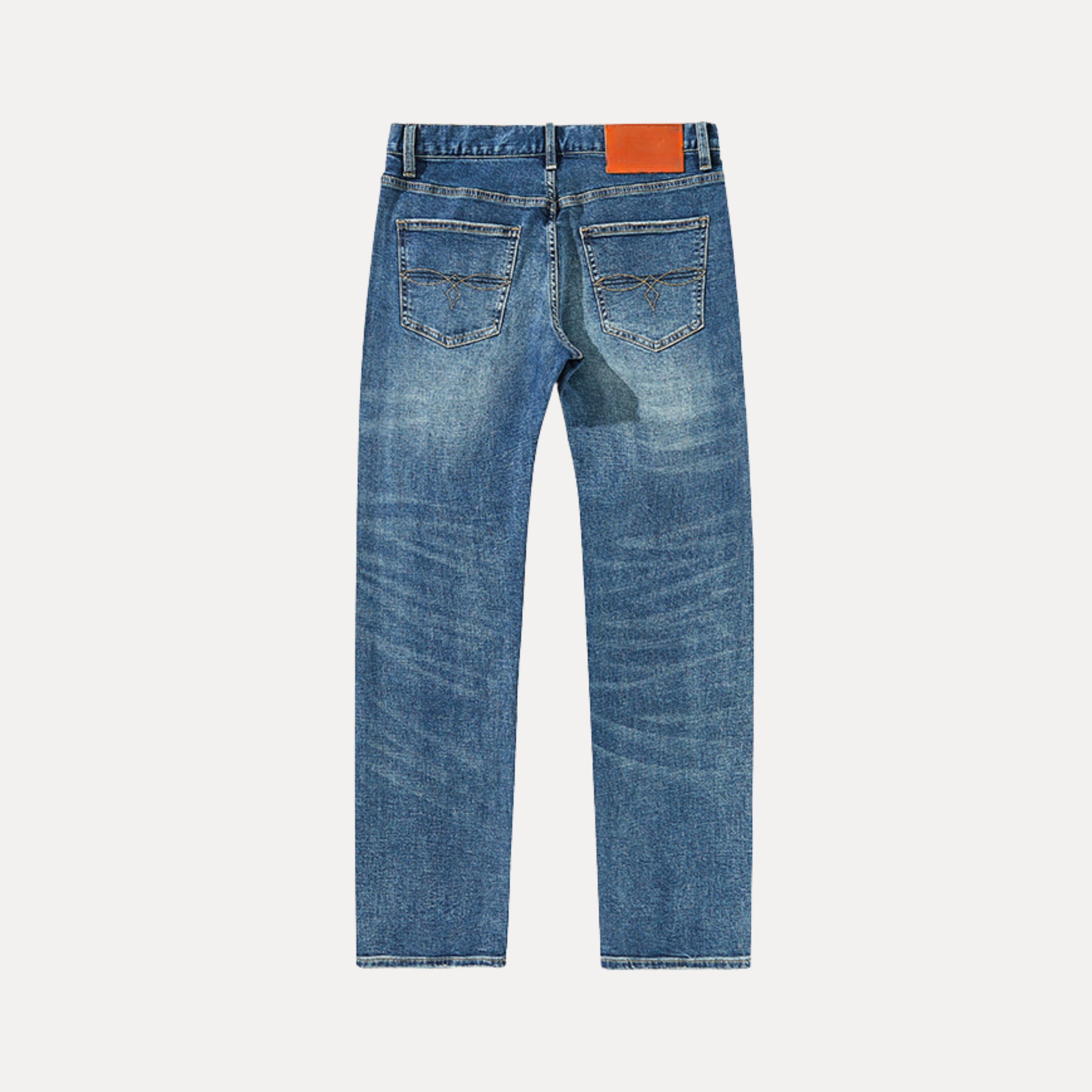 Classic Blue Straight Jeans