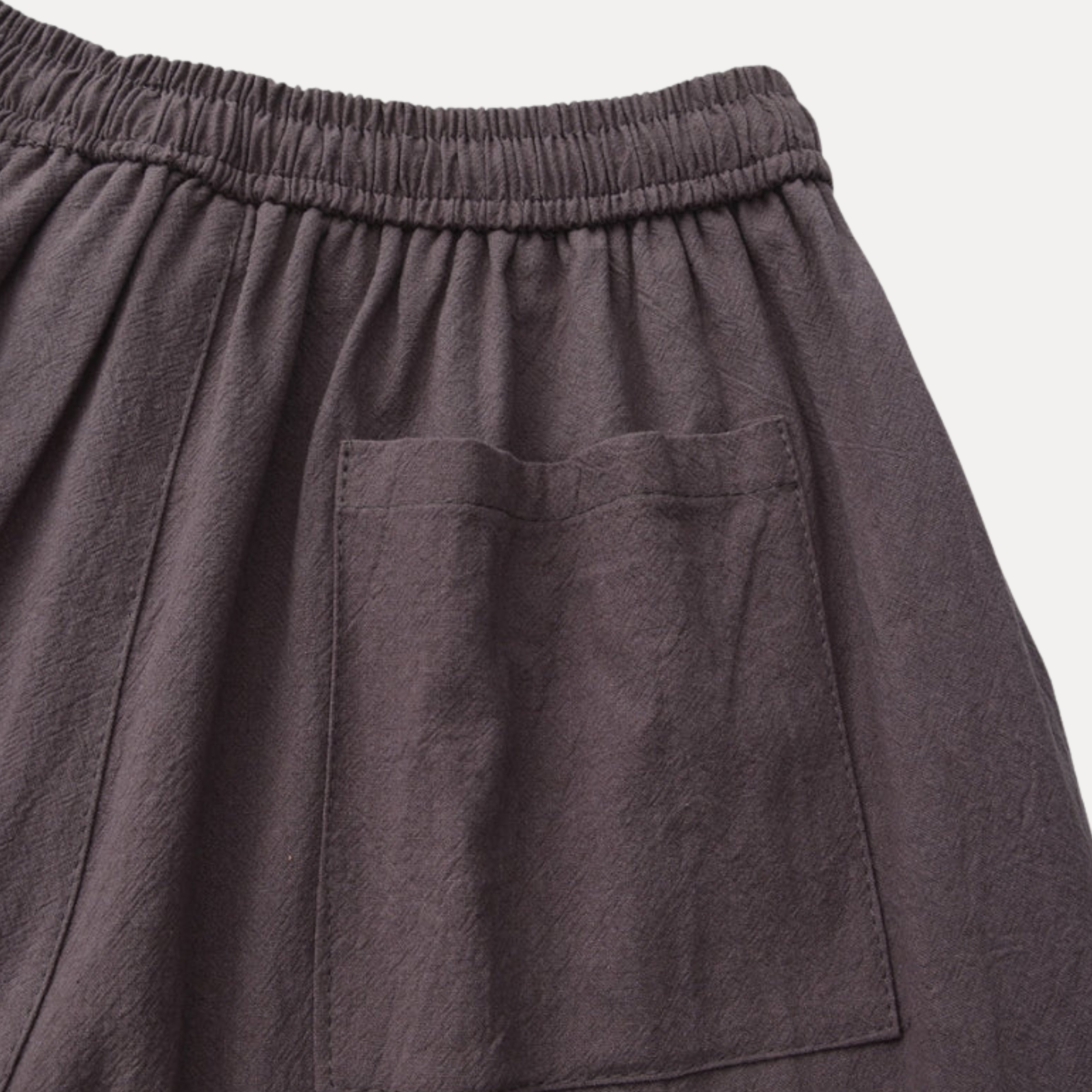 Relaxed Linen Shorts